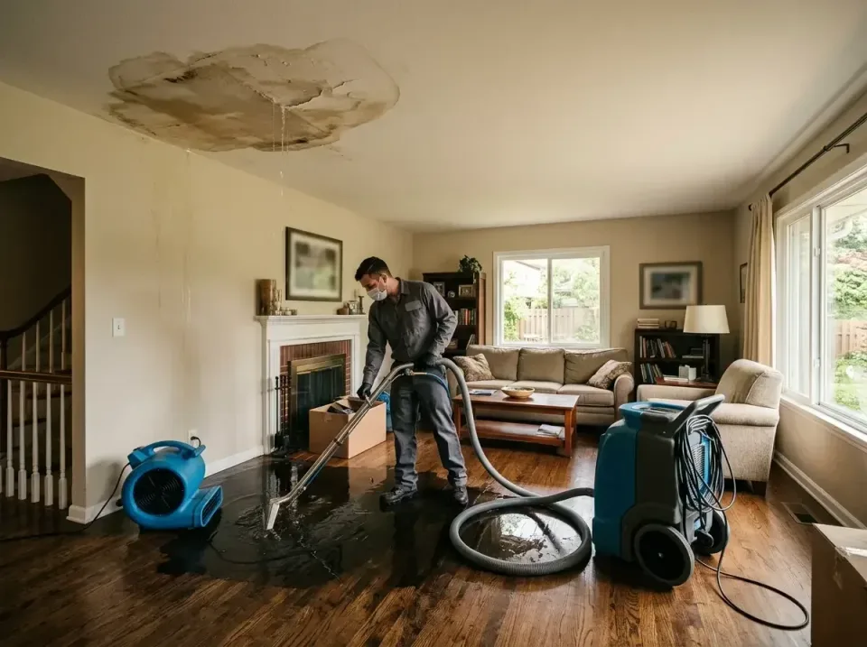 attic-pipe-burst-ceiling-drip-008 — frequently asked questions, Water Damage Restoration & Carpet Care in Mobile, AL